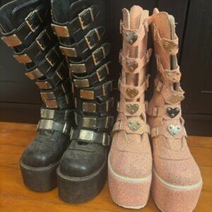 [SOLD] Burning Man/Festival Platform Boots